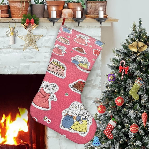 Max And Ruby Themed Christmas Socks