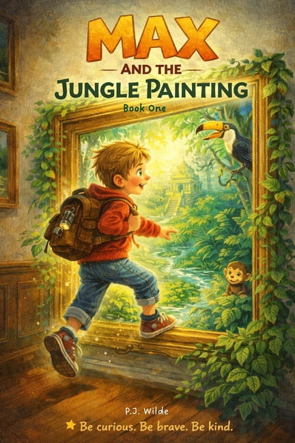 Max 's Amazing Adventures Max And The Jungle Painting, Book 1, (Paperback)