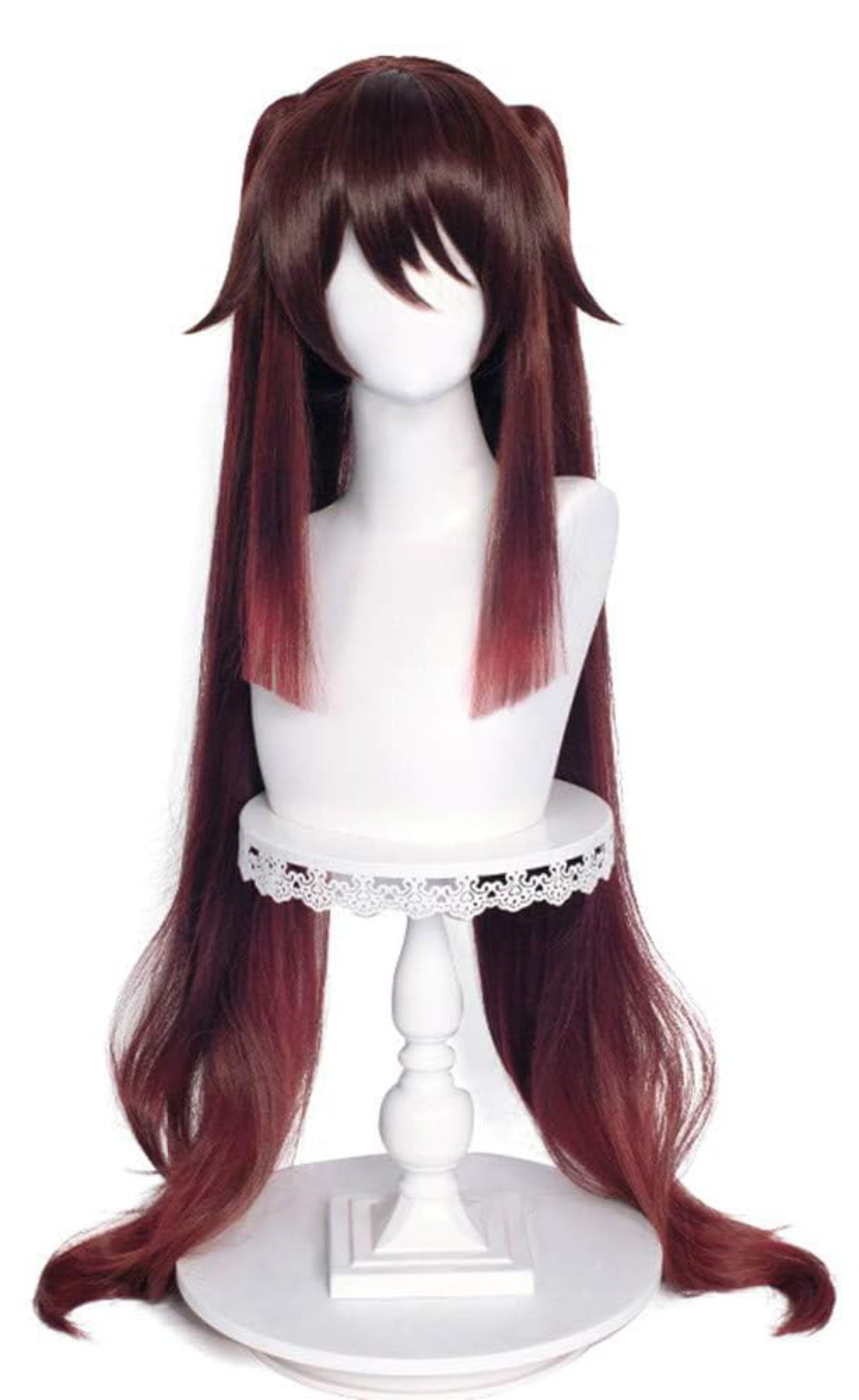 Max Beauty Anime Pink and Green Wig for Mitsuri Cosplay  display picture 2