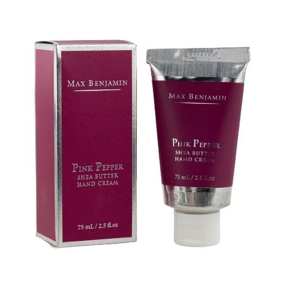 Max Benjamin Pink Pepper Shea Butter Hand Cream 75ml