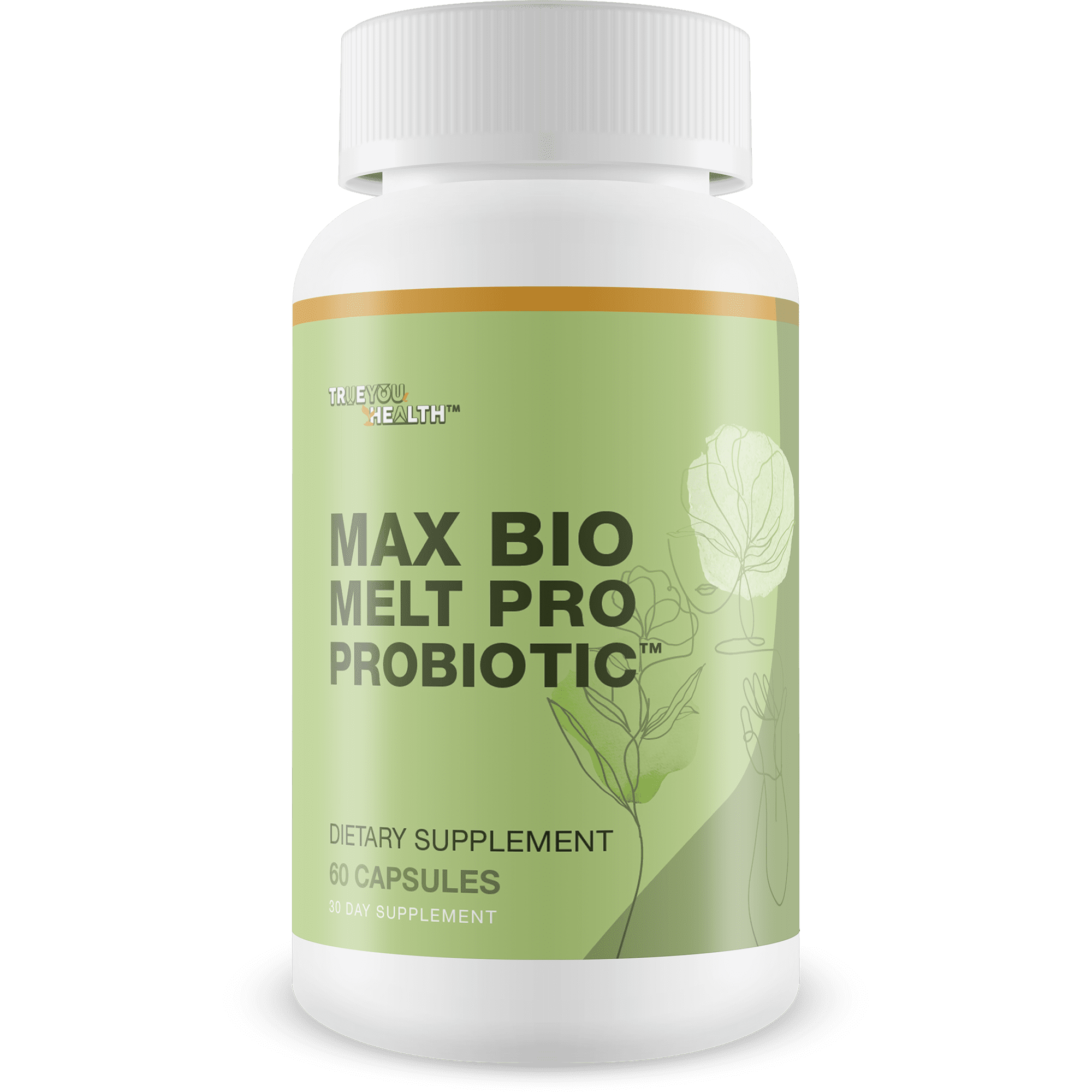 Max Bio Melt Pro Probiotic - Reduce Gut Bloat & Support Improved Gut Health with Premium Probiotics - Formulated to Help Cleanse Your Bowel & Gut to Reduce Size & Support Immune Health