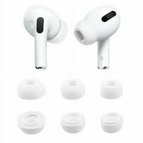 Max Choice Earbud Tips Replacement for Apple Airpods Pro, White, 3 Pairs Pack