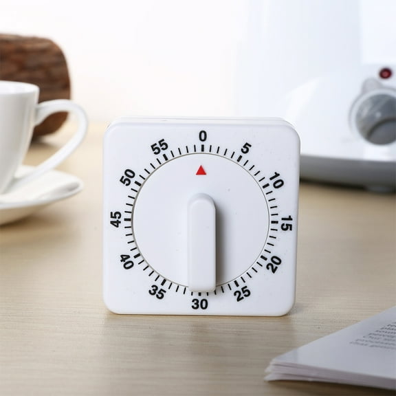 Max Choice Mechanical Magnet Backing White Timer