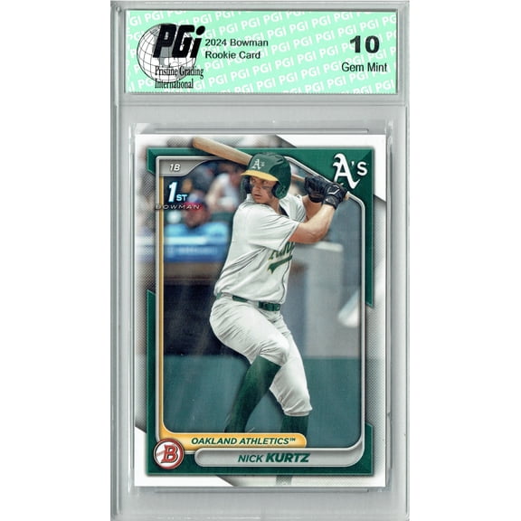 Max Clark 2024 Bowman Draft #BD-104 Rookie Card PGI 10