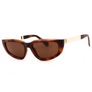 Max & Co MO0125 52E 56mm Rectangle Sunglasses Womens Dark Havana