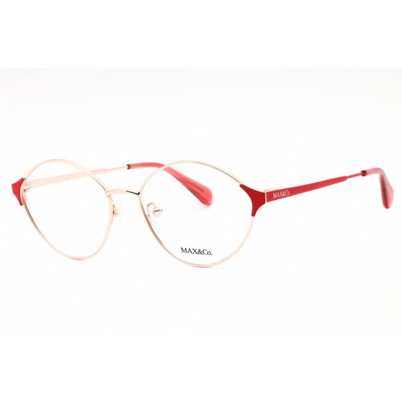 Max & Co. MO5119 028 Women's Shiny Rose Gold Metal Eyeglasses
