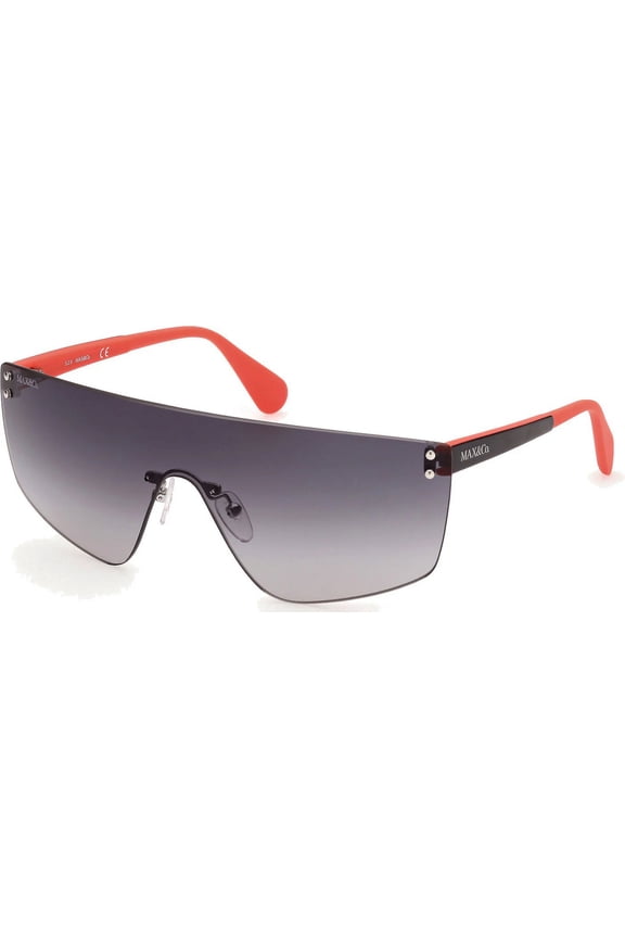 Max&Co. sunglasses MO0013 WOMAN 00/00/135 01B SHINY BLACK