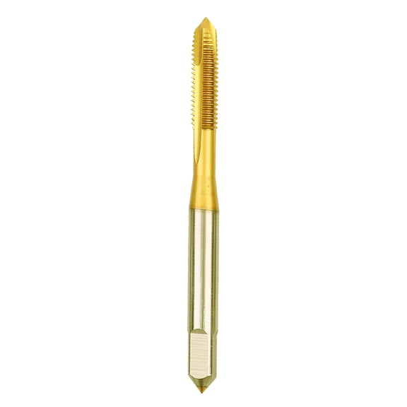 Max-Craft HSS M2 Hand Taps Titanium Nitrided Straight Flute HSS Taps Threads Screws in Metal Steel