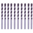 thumbnail image 1 of Max-Craft Masonry Drill Bit Set Black/White Drill Rock Concrete 10Pcs 5/32 inch, 1 of 7