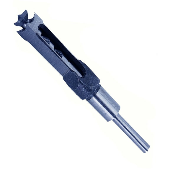 Max-Craft Wood Square Hole Mortise Chisel Bit Woodworking Hole Cutter 1 inch