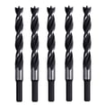 thumbnail image 1 of Max-Craft Woodworking Brad Point Drill Bit Set Wood Hole Cutter 5Pcs 1/2 inch, 1 of 8