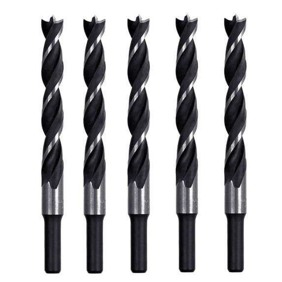 Max-Craft Woodworking Brad Point Drill Bit Set Wood Hole Cutter 5Pcs 1/2 inch
