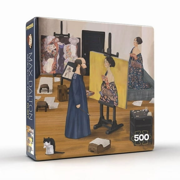 Max Dalton Artist Studio: Max Dalton Artist Studio Puzzle Series: Klimt: A 500 Piece Jigsaw Puzzle by Max Dalton (Other)
