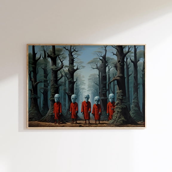 Max Ernst Poster - Surrealist Art As Max Ernst Print, True To Original Surrealist Art, Surrealism, Ernst Print, High Quality Wall Art, Modern Wall Decor, 16x24 UNFRAMED