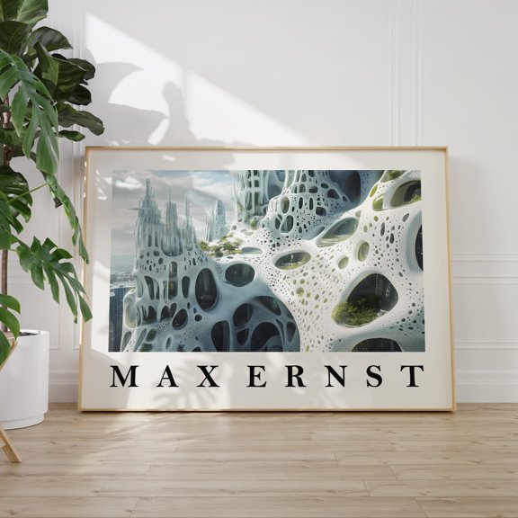Max Ernst Poster - Surrealist Art As Max Ernst Print, True To Original Surrealist Art, Surrealism, Ernst Print, High Quality Wall Art, Modern Wall Decor, 24x36 UNFRAMED