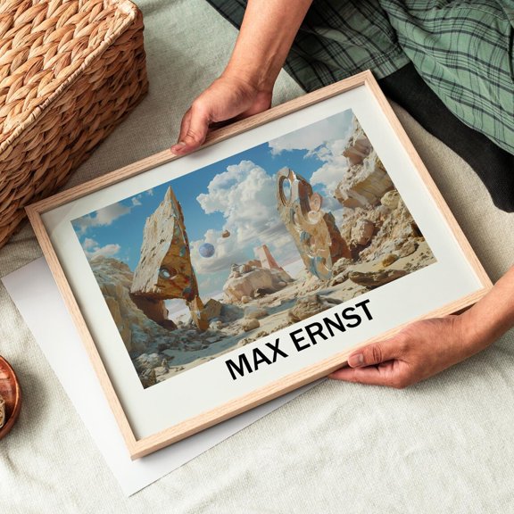Max Ernst Poster - Surrealist Art As Max Ernst Print, True To Original Surrealist Art, Surrealism, Ernst Print, High Quality Wall Art, Modern Wall Decor, 24x36 UNFRAMED