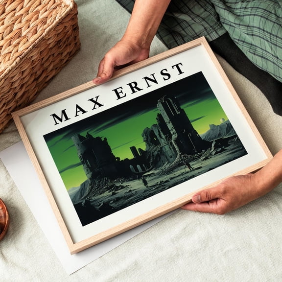 Max Ernst Poster - Surrealist Art As Max Ernst Print, True To Original Surrealist Art, Surrealism, Ernst Print, High Quality Wall Art, Modern Wall Decor, 24x36 UNFRAMED