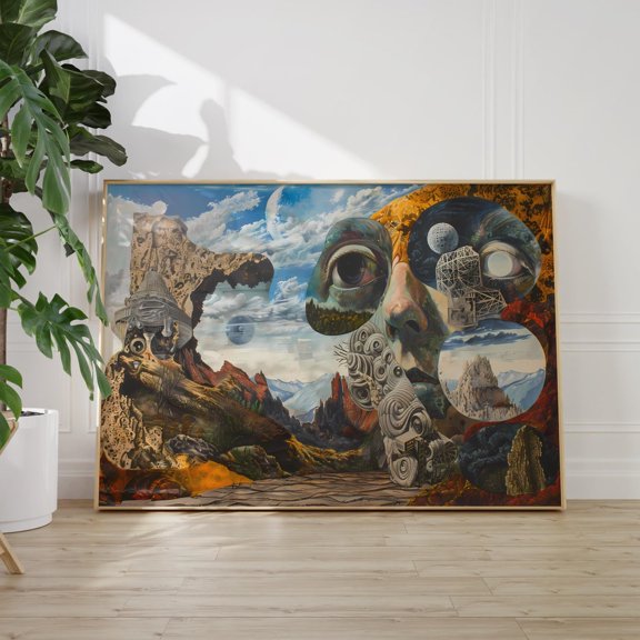 Max Ernst Poster - Surrealist Art As Max Ernst Print, True To Original Surrealist Art, Surrealism, Ernst Print Wall Art, Modern Wall Decor, 24x36 UNFRAMED