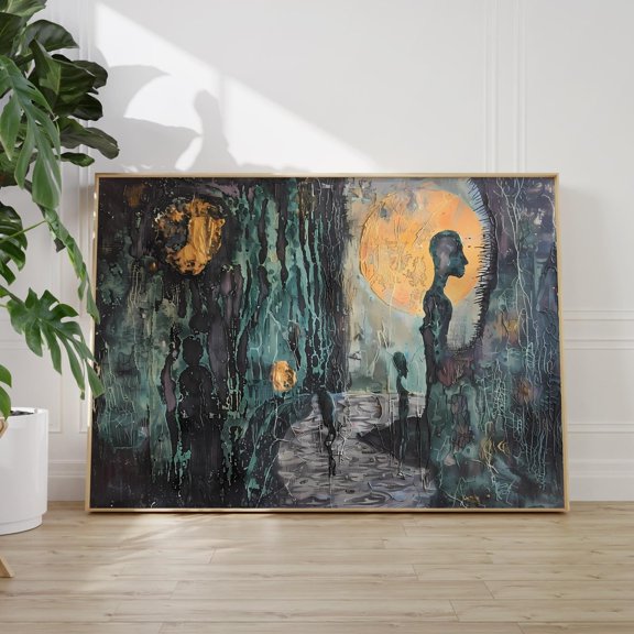 Max Ernst Poster - Surrealist Art As Max Ernst Print, True To Original Surrealist Art, Surrealism, Ernst Print Wall Art, Modern Wall Decor, 24x36 UNFRAMED