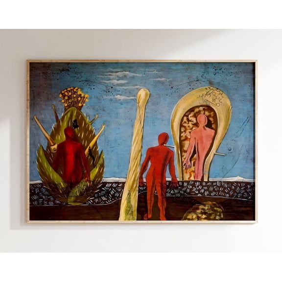 Max Ernst Poster - Surrealist Art As Max Ernst Print, True To Original Surrealist Art, Surrealism, Ernst Print, Wallart Wall Art, Modern Wall Decor, 8x12 UNFRAMED