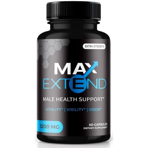 Max Extend Capsules, Official Extending Performance Formula, Maximum Strength Nutrition to Support Overall Health and Confidence, All Natural Pills MaxExtend Pro Reviews (60 Capsules)
