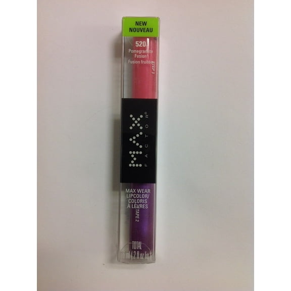 Max Factor Max Wear Lipcolor Pomegranate Fusion 520