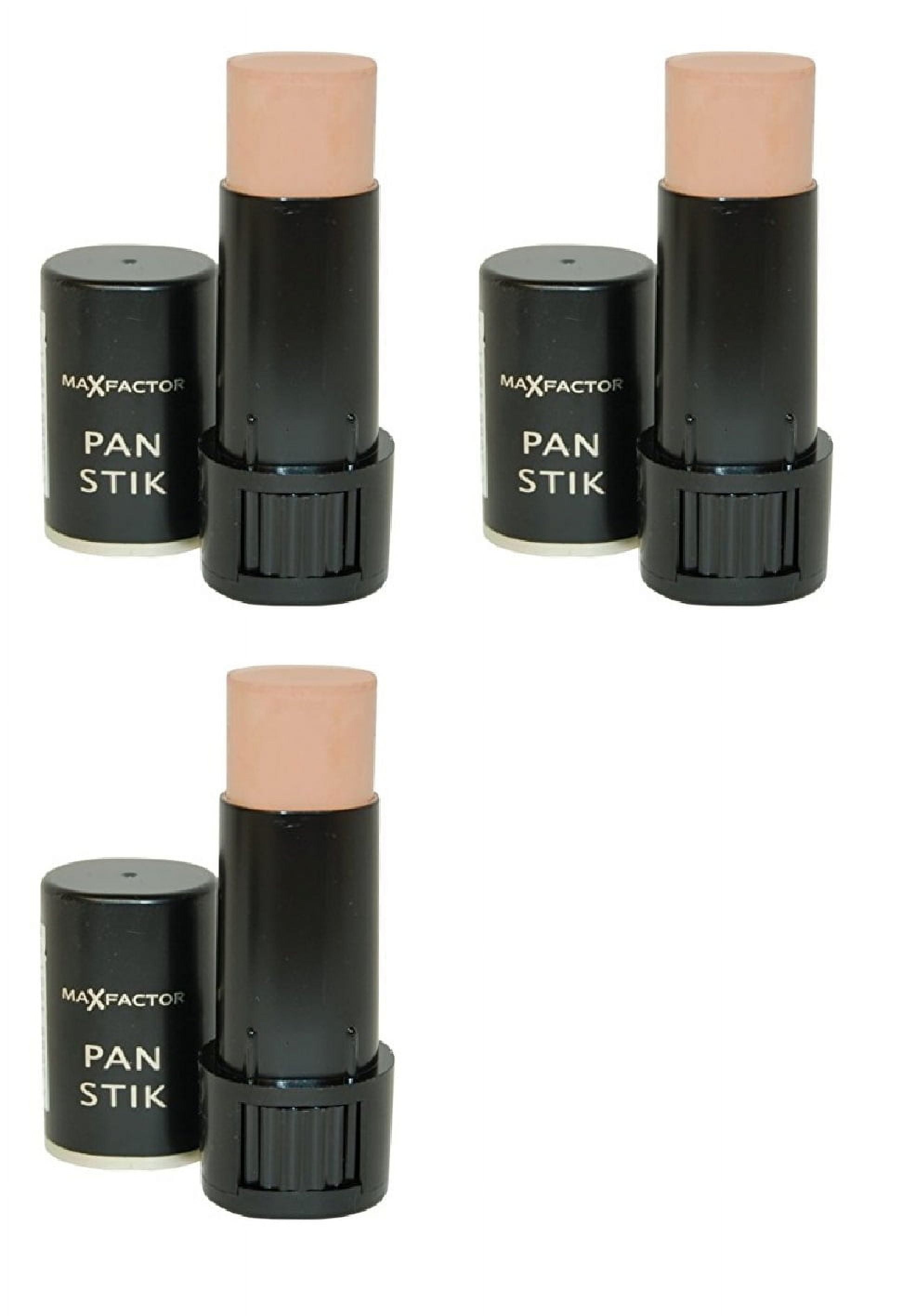 Max Factor Pan Stik Makeup Foundation Bisque Ivory, Pack of 3