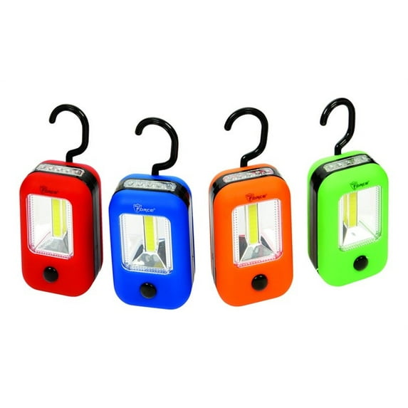 Max Force 180 lm Assorted LED Work Light Flashlight AAA Battery