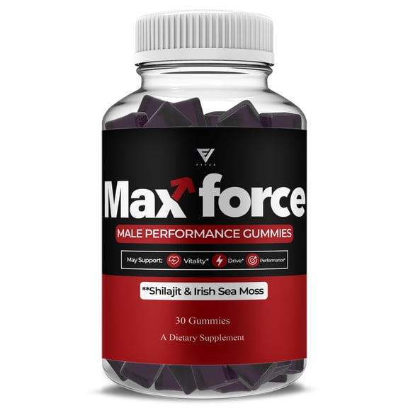 Max Force Gummies for Men, MaxForce Support Supplement (30 Gummies)