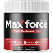 Max Force Powder Advanced Formula Supplement to Support Active Lifestyle MaxForce 30 Servings 1 Pack
