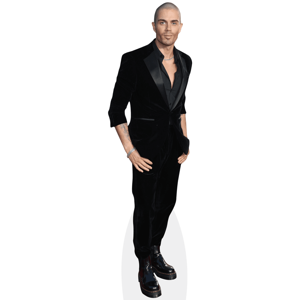 Max George (Black Suit) Lifesize Cardboard Cutout Standee - Walmart.com