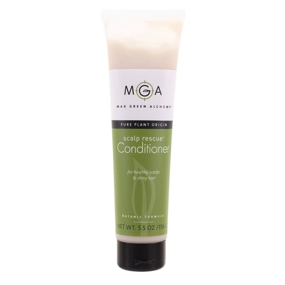 Max Green Alchemy Scalp Rescue Conditioner - Natural Care for Dry Scalp from Dandruff - Moisturizes Sensitive Scalp - Vegan Formula with Tea Tree Oil