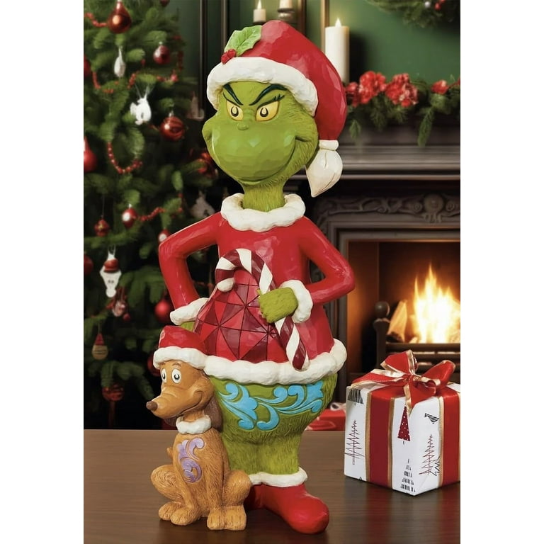 Max & Grinch Figurine Statue 20 inch Jim Shore - Walmart.com
