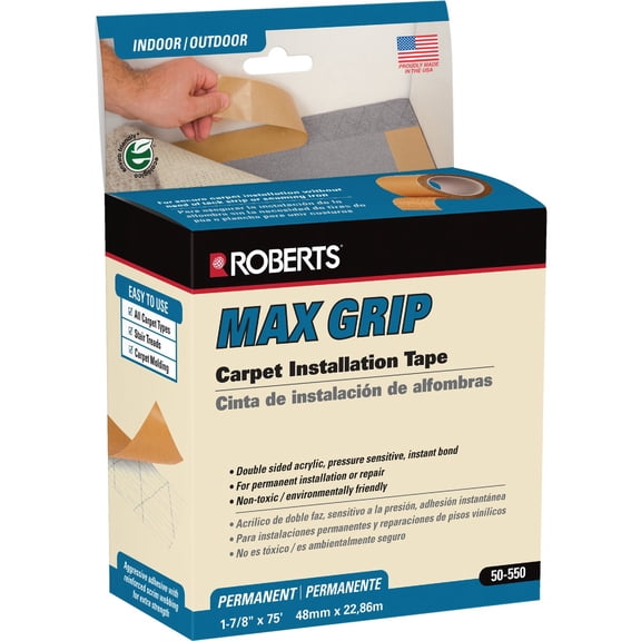 Max Grip Carpet Installation Tape - Pack of 4