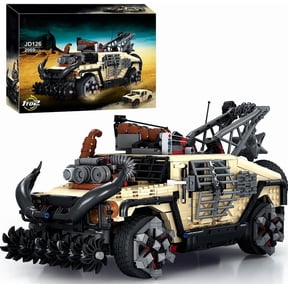 Max Hammer 2-in-1 Desert Off-Road Vehicle Building Blocks Set, 2069 Pieces Military Humvee Model, Jeep SUV Assembly Kit for Hobbyists and Military Enthusiasts