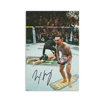 Max Holloway Canvas Poster Poster Cool Artworks Painting Wall Art Canvas Prints Hanging Picture Home Decor Posters Gift 12x18inch(30x45cm)