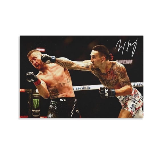 Max Holloway Poster Painting On Canvas Wall Art Poster Scroll Picture Print Living Room Walls Decor Home Posters 16x24inch(40x60cm)