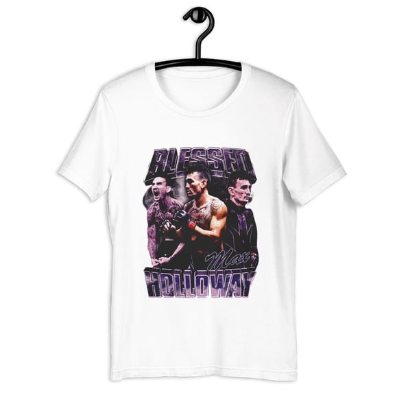 Max Holloway Shirt Holloway Vintage Graphic Shirt Holloway 300 T Shirt Sweatshirt Hoodie, unisex soft-style t-shirt, Unisex Graphic Shirt beautiful.