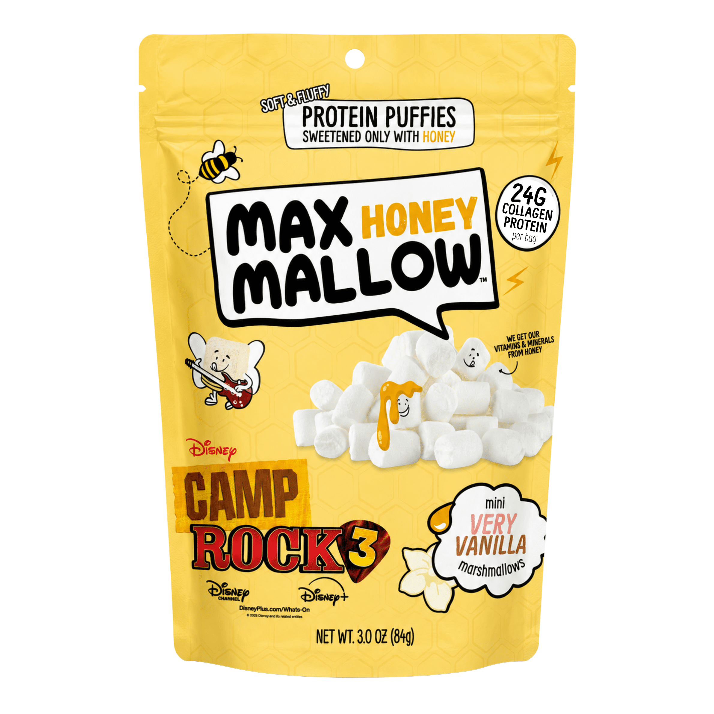 Know Brainer Very Vanilla Mini Honey Marshmallows, Gluten Free
