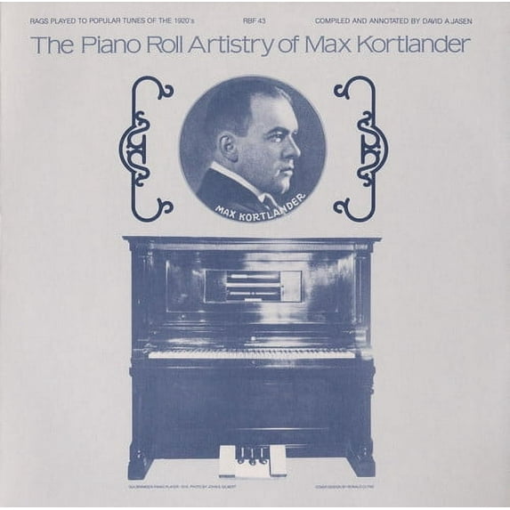 Max Kortlander - Piano Roll Artistry of Max Kortlander - Jazz - CD
