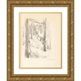 thumbnail image 1 of Max Liebermann 14x18 Gold Ornate Wood Frame and Double Matted Museum Art Print Titled - Fontane (1926-27), 1 of 4