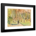 thumbnail image 1 of Max Liebermann 24x20 Black Modern Framed Museum Art Print Titled - The Birkenallee in Wannsee to the Northwest (1920), 1 of 5