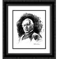 thumbnail image 1 of Max Liebermann 2x Matted 20x22 Black Ornate Framed Art Print 'Ulrich von Wilamowitz Moellendorff', 1 of 2