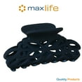 thumbnail image 1 of Max Life Large Hair Claw Clips for Women, Thin Thick Hair, Strong Hold 4 Inch Nonslip Hair Clips - Pink, New, 1 of 4