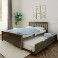 thumbnail image 1 of Max & Lily Full Size Bed Frame with Trundle, Solid Wood Platform Bed with Storage, 1 of 9