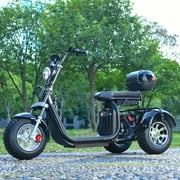 Max Load 550IBS Aldult Electric Tricycles 3000 W Powerful Motor 18 Inch Fat electric Scooter