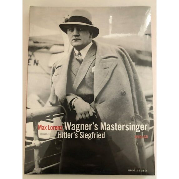Max Lorenz: Wagner's Mastersinger - Hitler's Siegfried DVD&CD Set / Recorded live in Buenos Aires in 1938 (mono) / Produced by Paul Smaczny and frank Gerdes / DVD