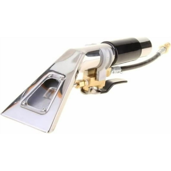 Max Manufacturing Extractor Hand Wand with Viewing Window, Upholstery & Carpet Cleaning Hand Tool, Stainless Steel, 1.5" Vacuum Tube