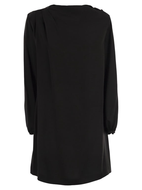 Cabina1234 - Mini Dress In Shiny Satin Reverse Fabric (Women's)