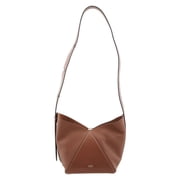 Max Mara Deer-Print Leather Small Bucket Bag